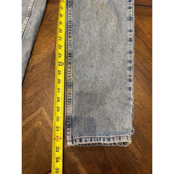 Tommy Jeans Mens Light Wash Straight Leg Denim Jeans Size 31x34 |J1 - Picture 5 of 7